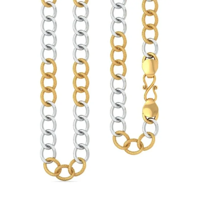 21kt-two-toned-curb-link-gold-chain