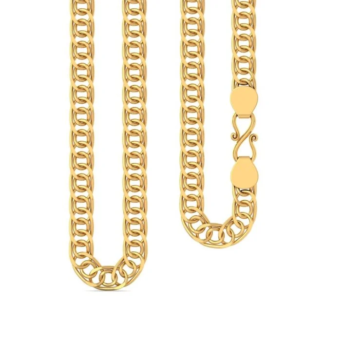 21kt-intertwined-triple-link-gold-chain