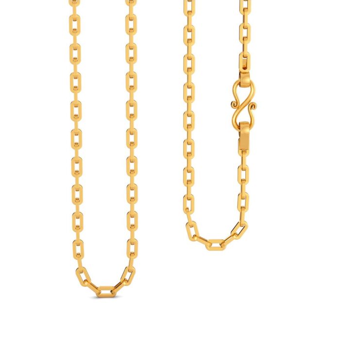 21kt-flat-linked-anchor-gold-chain