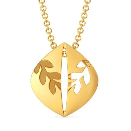 21kt-leaf-etched-gold-pendant