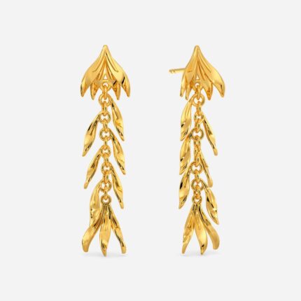 21kt-twist-leaf-gold-earring